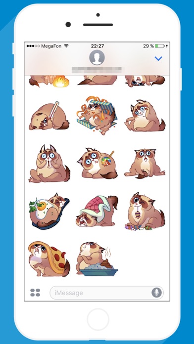 Fat Cat STiK Sticker Pack screenshot 3