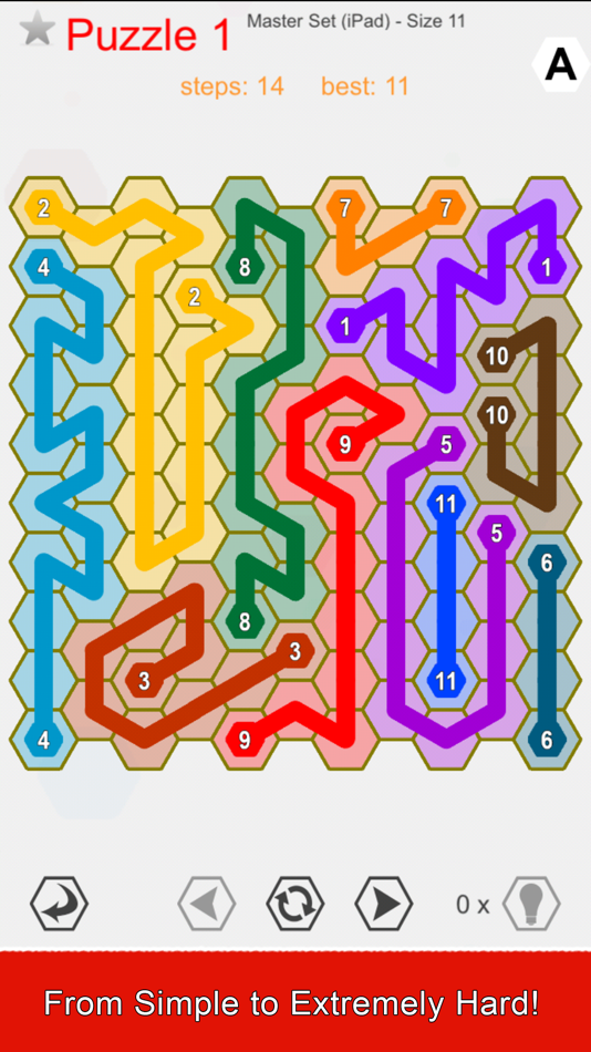 #2. Hexic Link - Logic Puzzle Game (iOS) 来自: ThinkCube Inc.