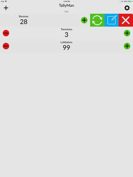 Tally Manager