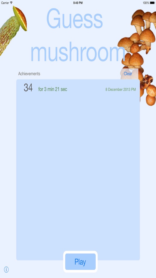 #4. Guess Mushroom (iOS) Podle: 40 BYTE YAZILIM BILISIM REKLAM E-TICARET LIMITED SIRKETI