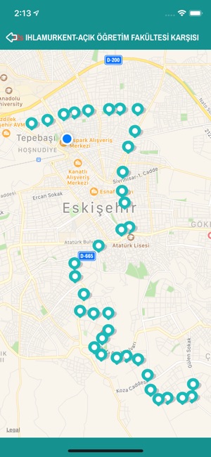 Eskişehir Ulaşım(圖5)-速報App