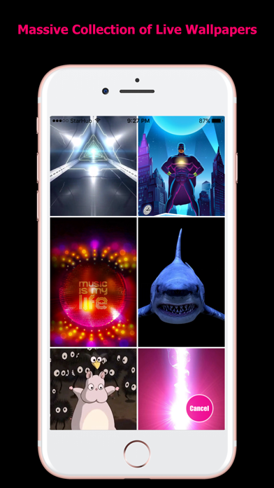 LiveTheme - Live Wallpapers HD Animated for iPhone Screenshot 4