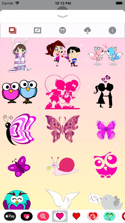 Pink Love • Emoji and stickers screenshot-7