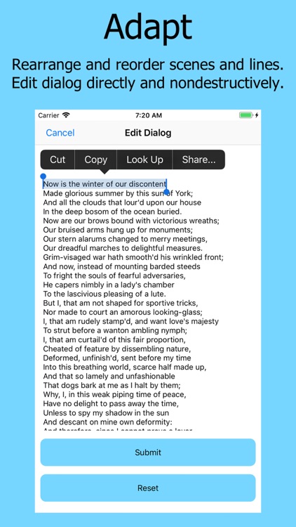 The Shakespeare App by James Duncan