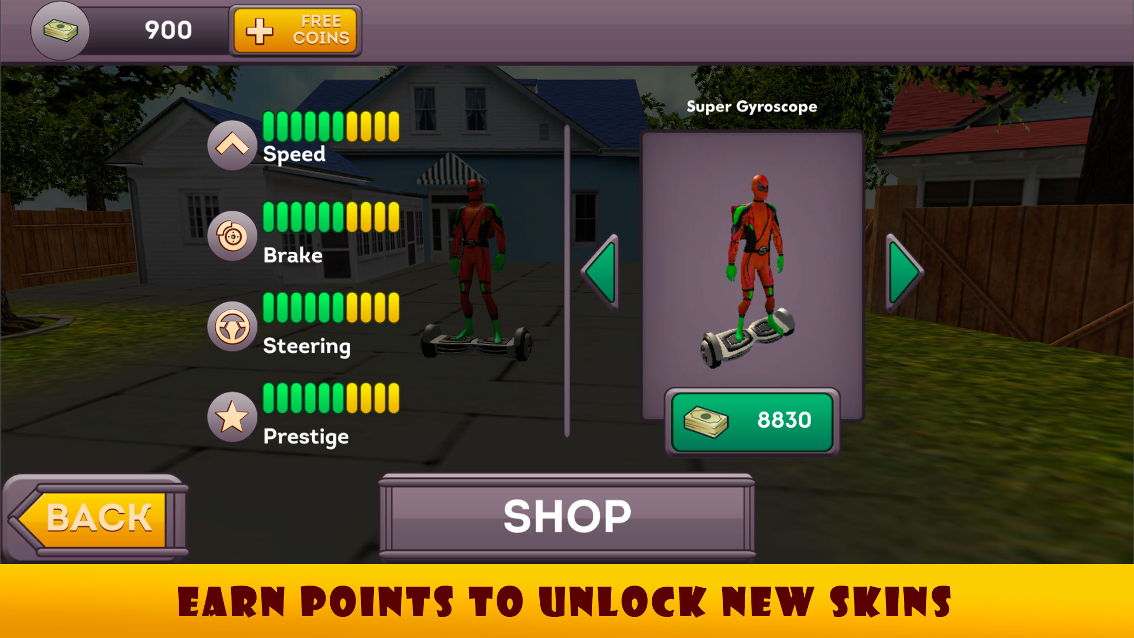 Superhero Hoverboard Pizza Delivery screenshot 3