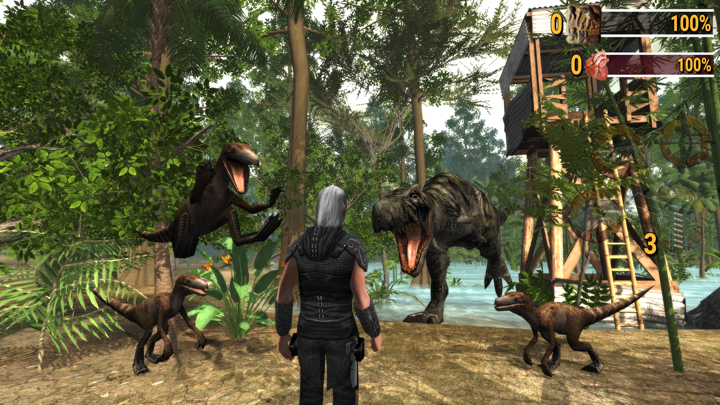 Screenshot #1 pour Dinosaur Assassin: Evolution U