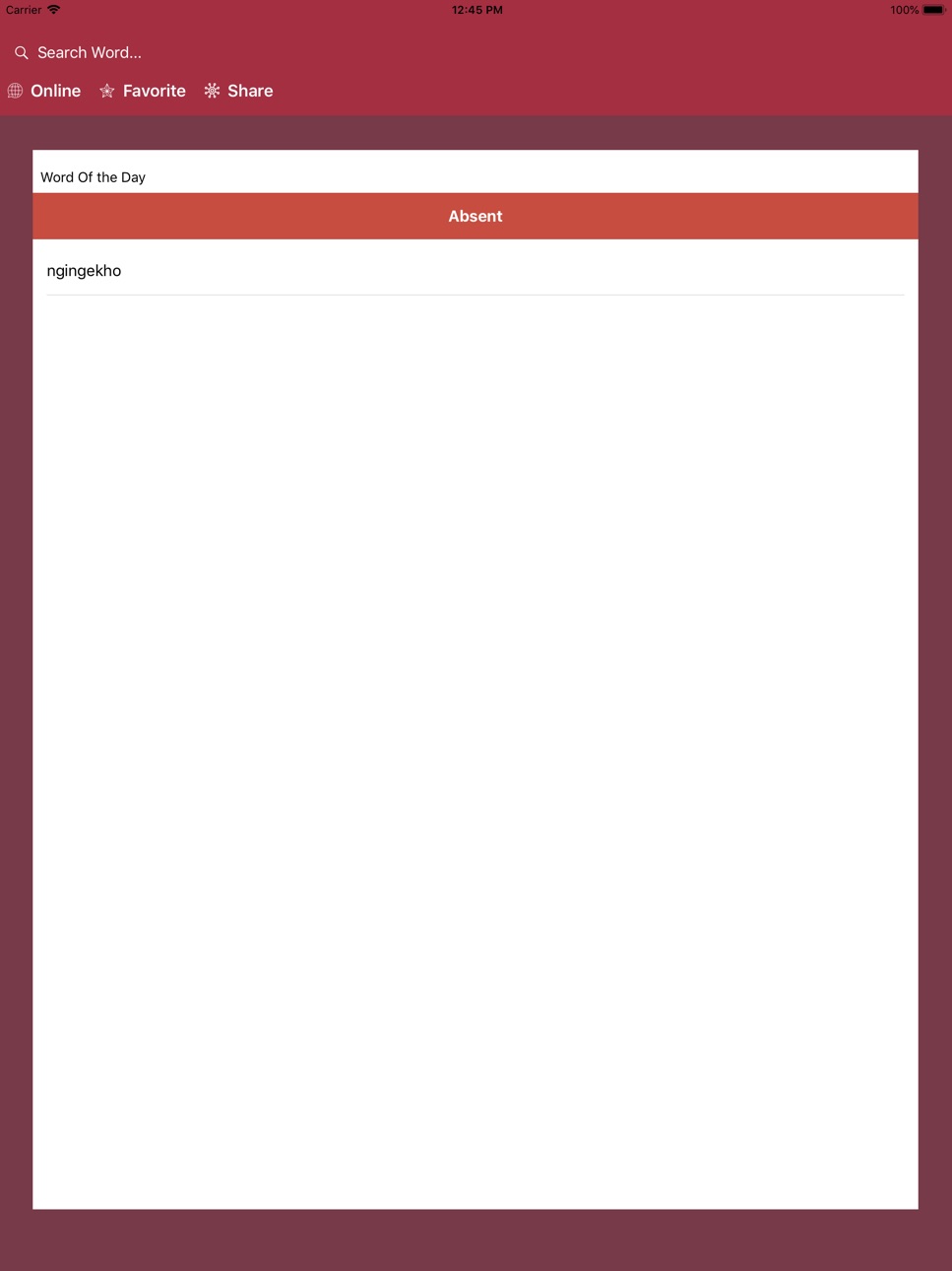 iPad screenshot