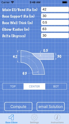 Piping Base Elbow Layout Calcのおすすめ画像2