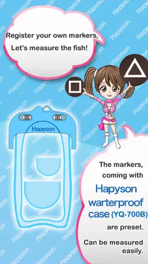 Hapyson fishing measurement screenshot 2