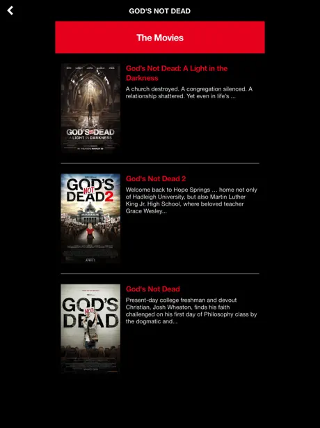 GOD’S NOT DEAD