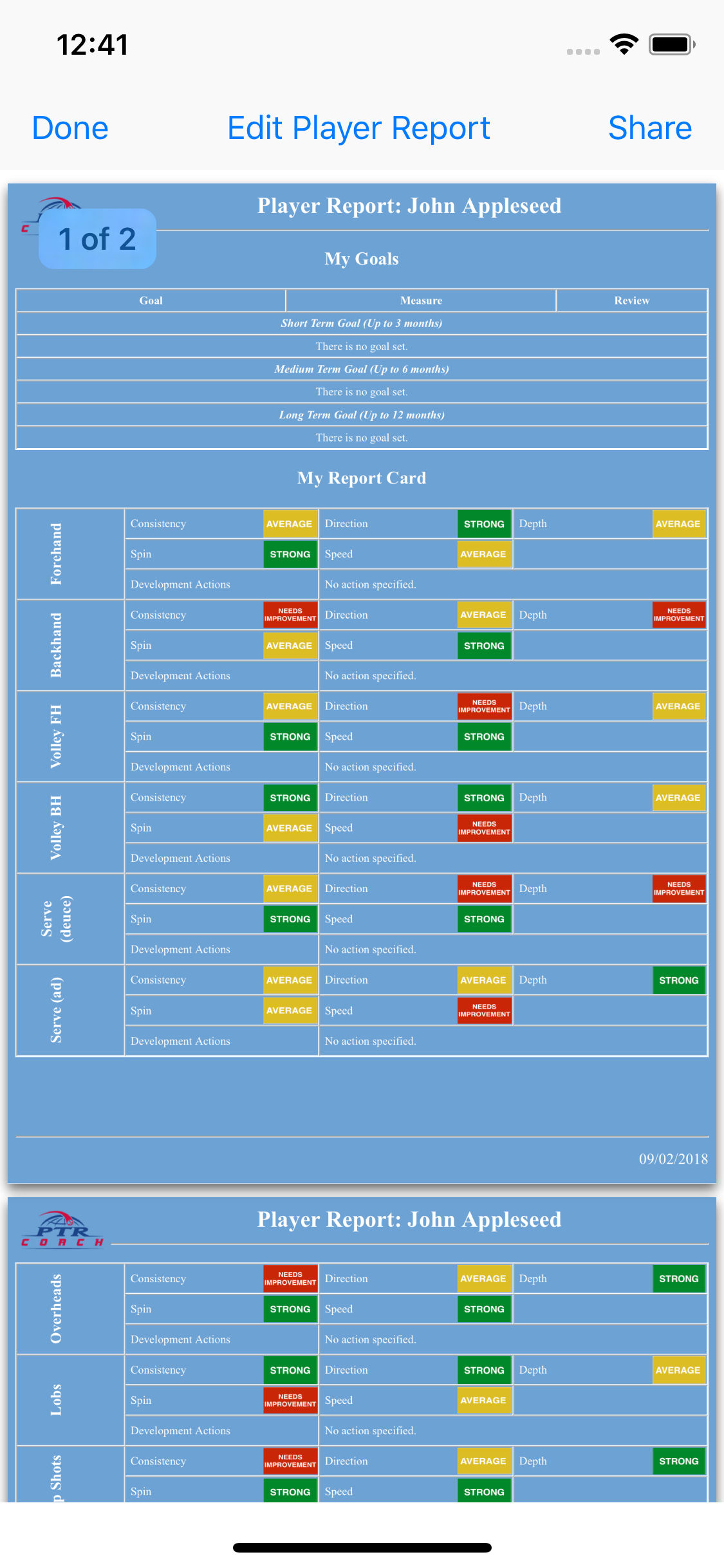 PTR Coach Plus screenshot 5