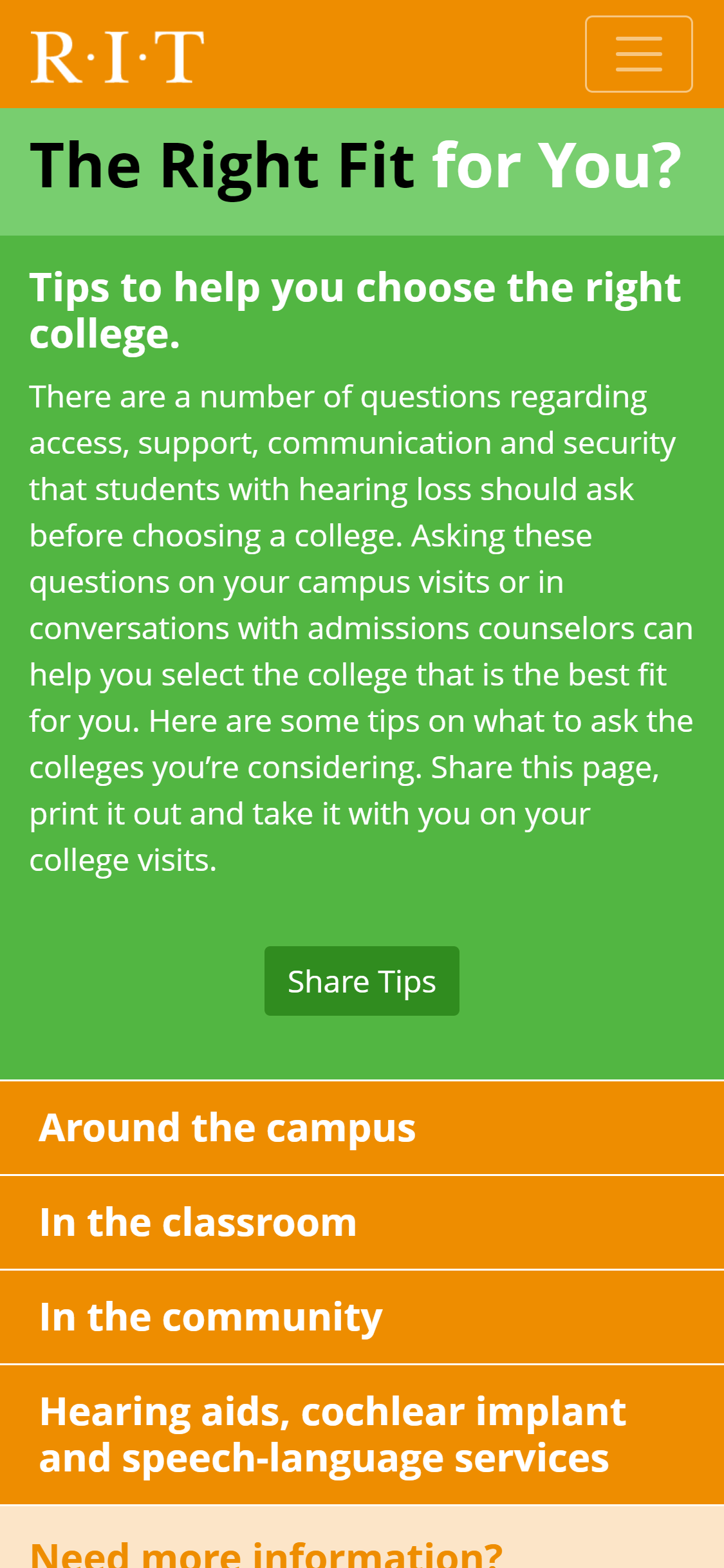 College Checklist