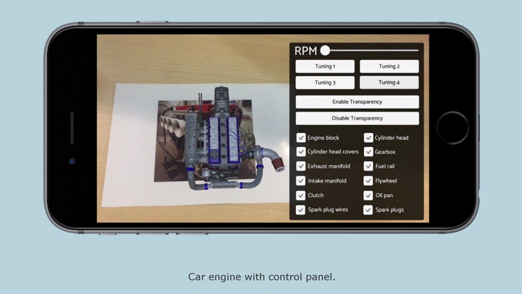Car Engine - Augmented Reality
