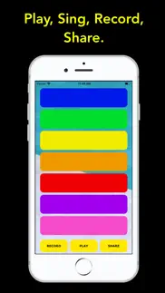 xylophone - play sing record iPhone Captures Décran 1