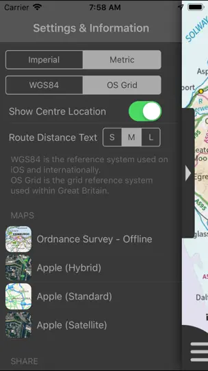 Screenshot von Lake District Maps Offline auf dem iPhone 9