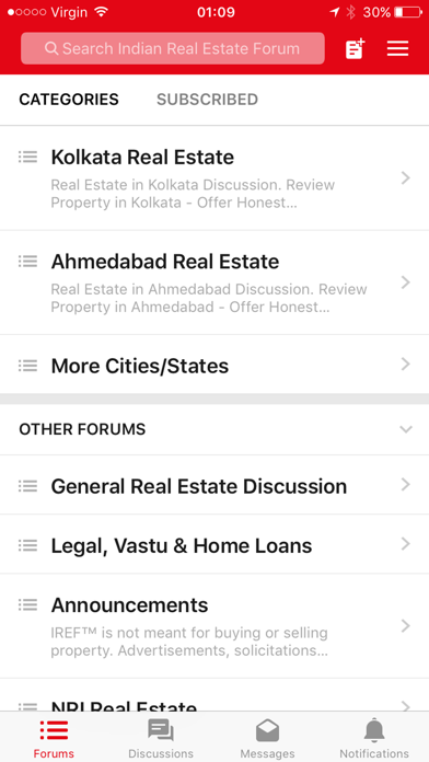 How to cancel & delete IREF: Indian Real Estate Forum from iphone & ipad 2
