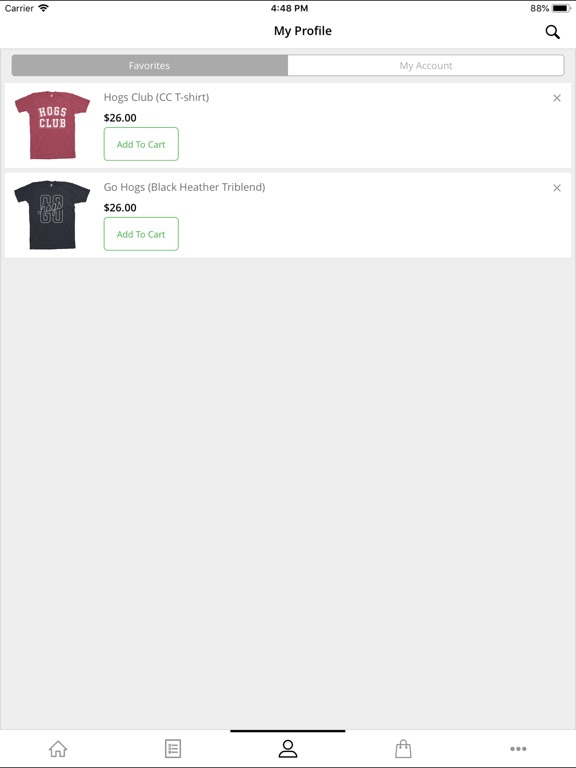 iPad Image of B-U Custom Apparel