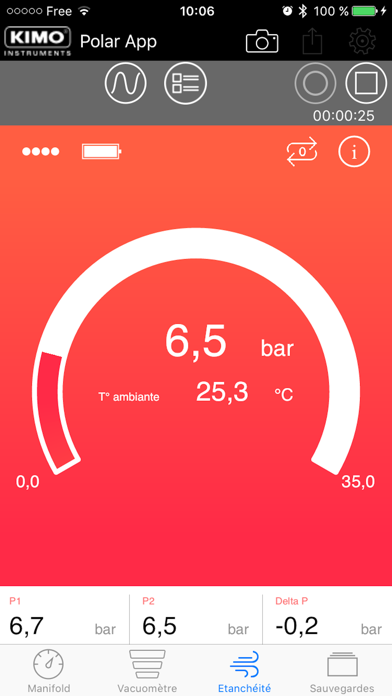 Screenshot #3 pour KIMO POLAR APP