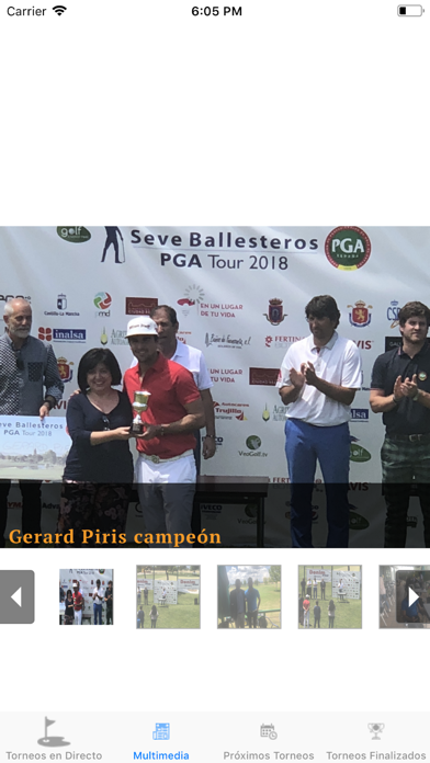 PGA Spain Live Scoring Screenshot 4 - AppWisp.com