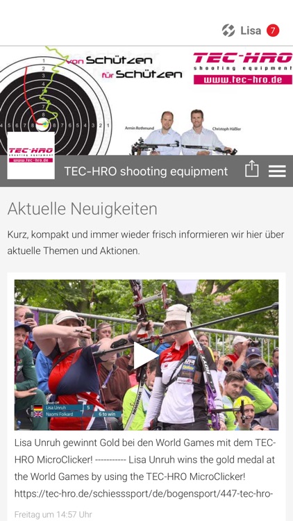 TEC-HRO shooting equipment