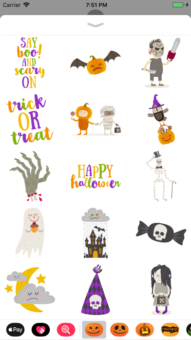 Happy Halloween Wicked Sticker screenshot 3