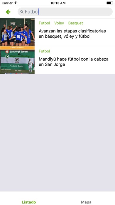 Deportes Corrientes screenshot 2