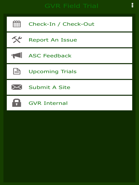 GVR Field Trial iPad screenshot