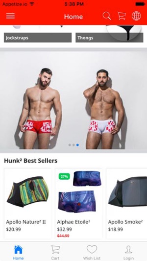 HUnk² Underwear & Men's Blog(圖2)-速報App
