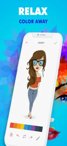 Screenshot 3 Lit Arts - Coloring Book iphone