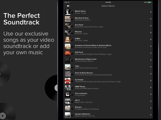Clipper - Instant Video Editor iPad app afbeelding 4