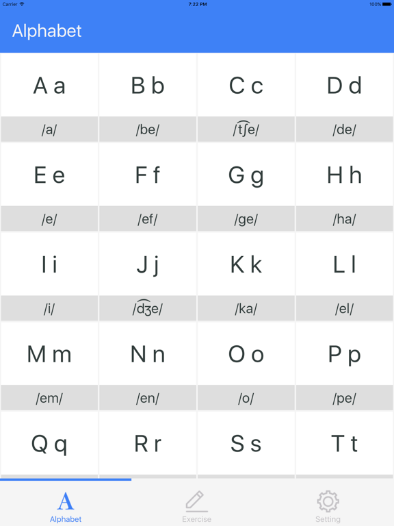 Screenshot #4 pour Indonesian - Basic Alphabet