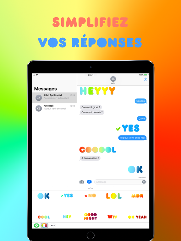 Screenshot #4 pour Edword stickers