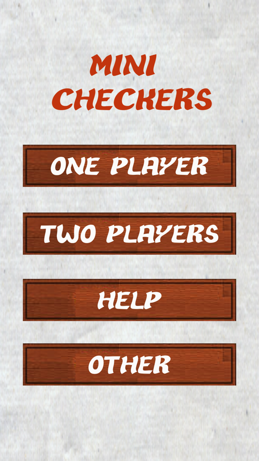 #1. Mini Checkers Game (iOS) 由: ouamassi brahim