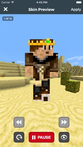 Game screenshot Skin Stealer Pro for Minecraft apk