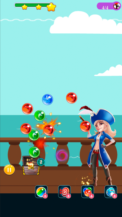 Pirate Bubbles screenshot 4