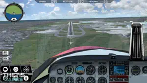 FlyWings 2017 Flight Simulator screenshot #5 for iPhone