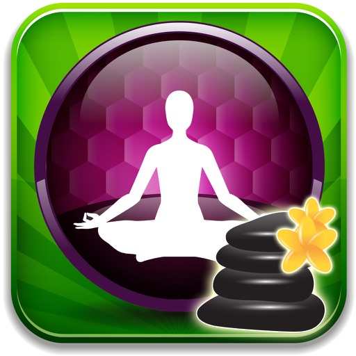 Zen meditation relax sound icon