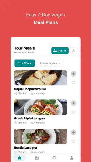 Meal Mentor - Vegan Meal Plan screenshot 4