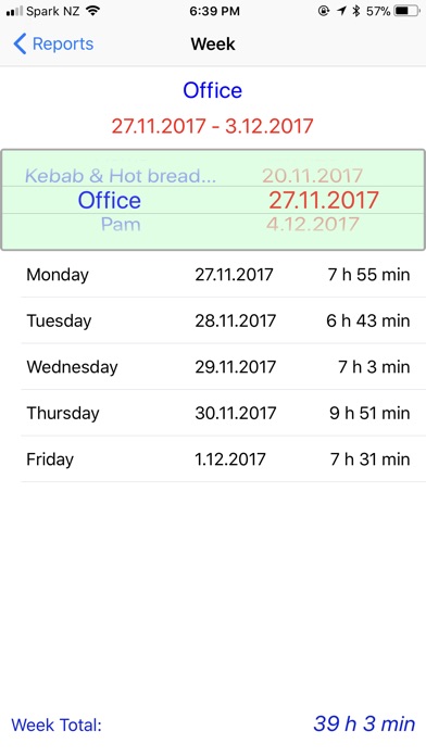 Time Tracking screenshot 3