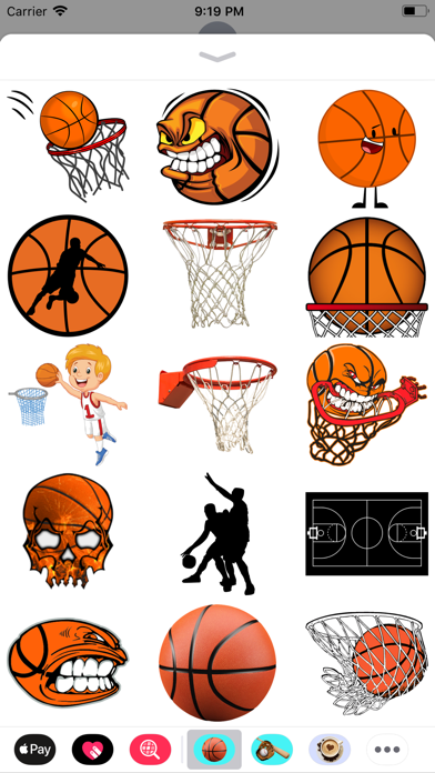 Basketball Stickers - Sports screenshot 2