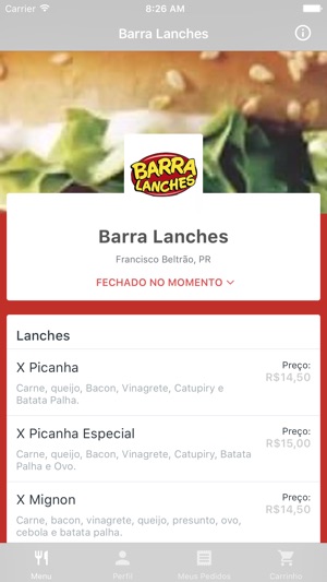Barra Lanches Delivery(圖1)-速報App