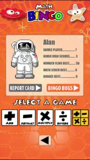 math bingo iphone screenshot 2