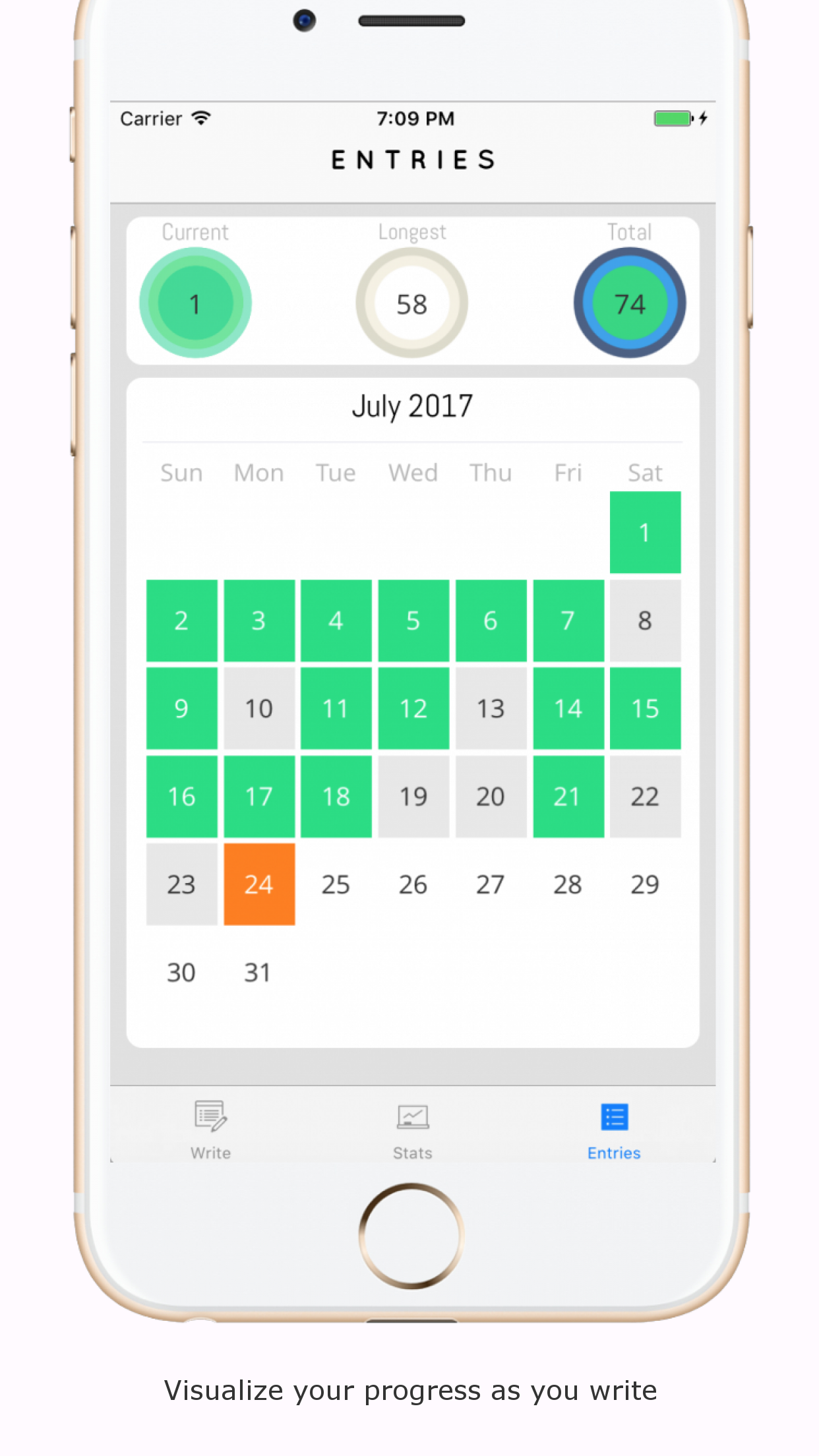 Blankit - Write Every Day screenshot 4