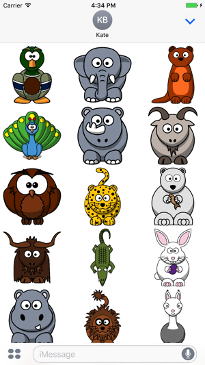 Crazy Animal Stickers(圖2)-速報App