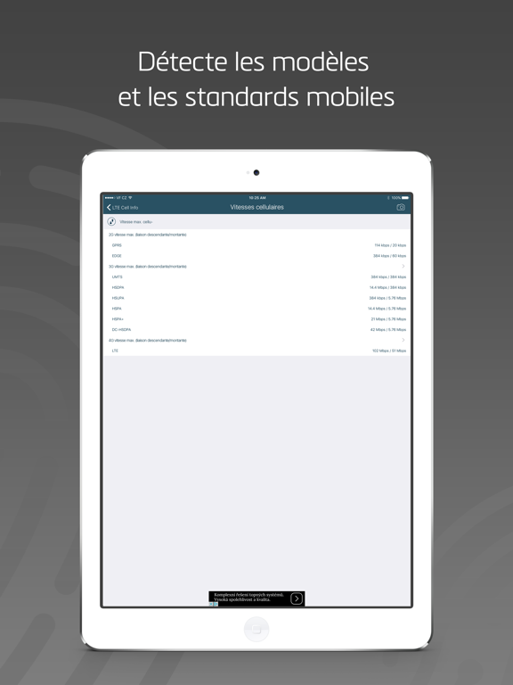 Screenshot #5 pour LTE Cell Info: Etat du Réseau