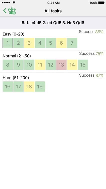 Chess. Scandinavian Defense screenshot-3