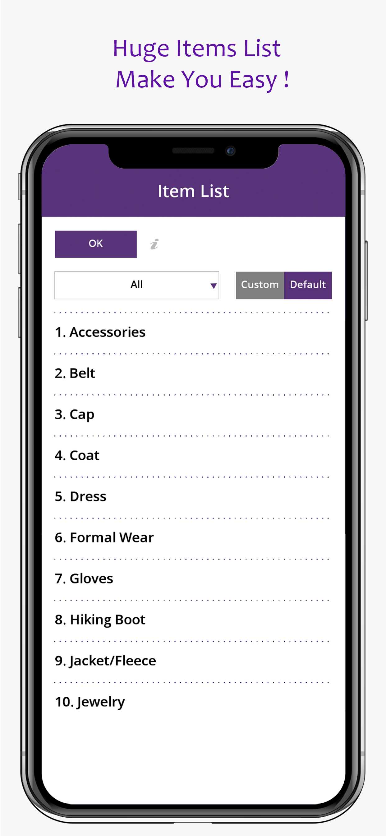 Travel Packing & To Do List screenshot 3