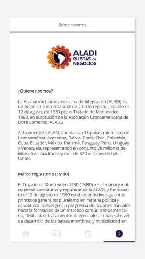 ALADI Ruedas de Negocios(圖2)-速報App