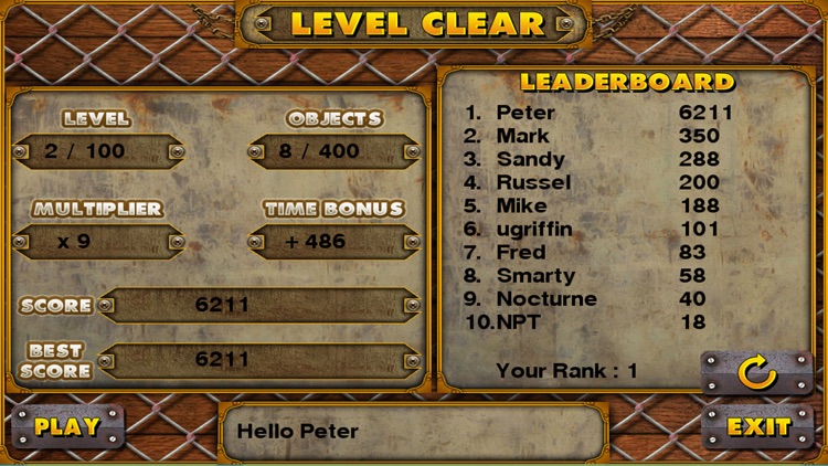 Gas Station II Hidden Objects