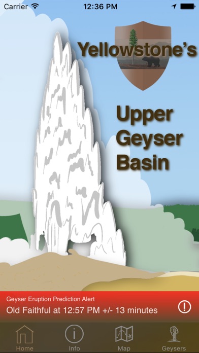Yellowstone Geysers - Upper Screenshot